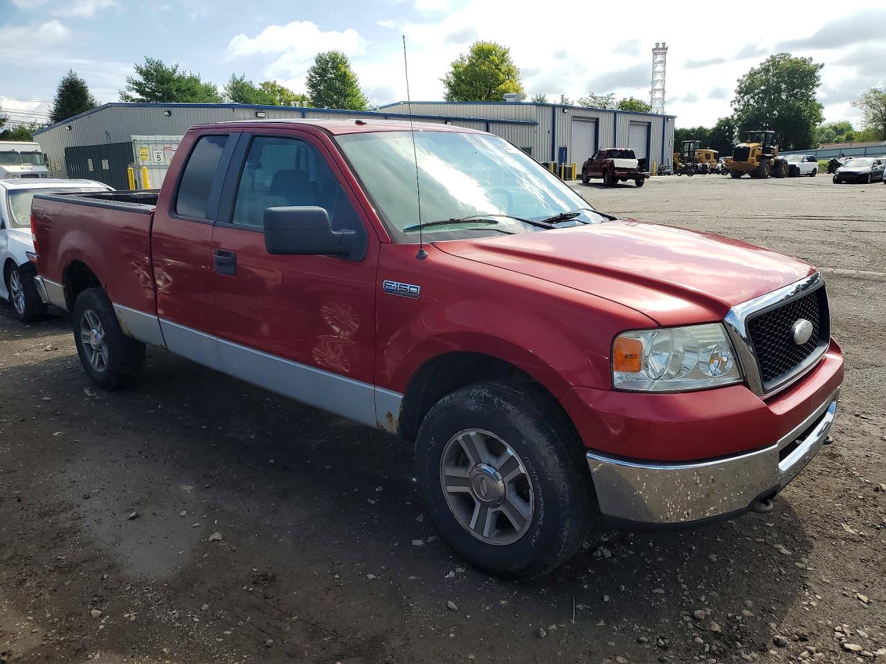 2008 Ford F150 Red vin: 1FTPX14518FC19757