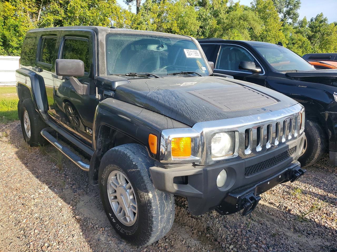 2009 Hummer H3 Black vin: 5GTEN13E798117943