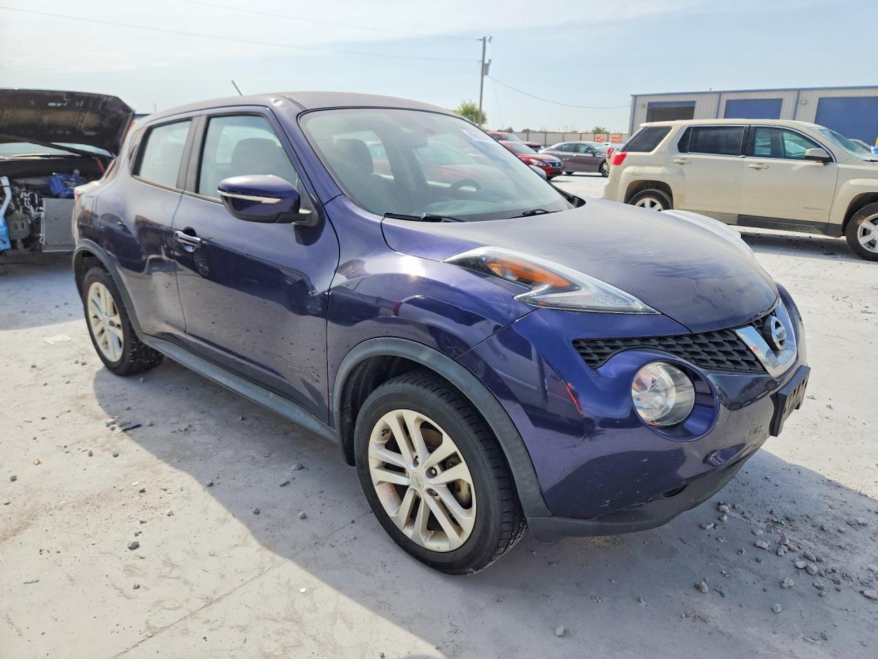 2015 Nissan Juke S Blue vin: JN8AF5MR4FT503907