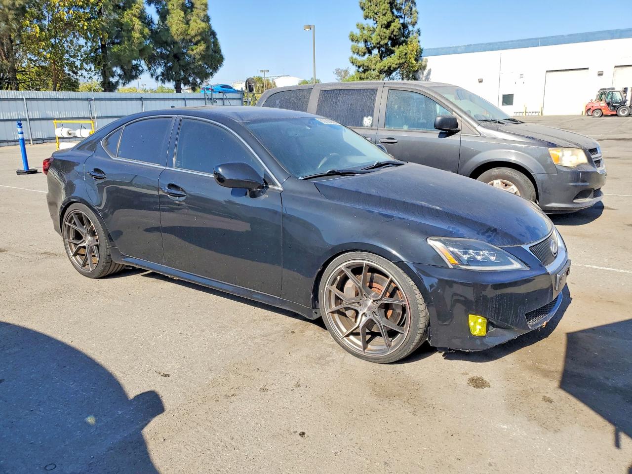 2008 Lexus Is 350 Black vin: JTHBE262185020768