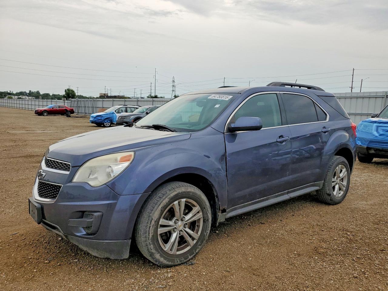 2014 Chevrolet Equinox Lt Blue vin: 2GNFLFEK7E6229893