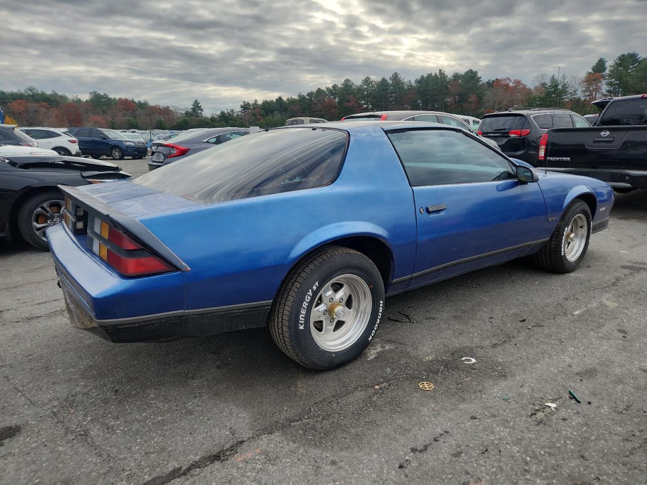 1985 Chevrolet Camaro Blue vin: 1G1FP87S4FN152329