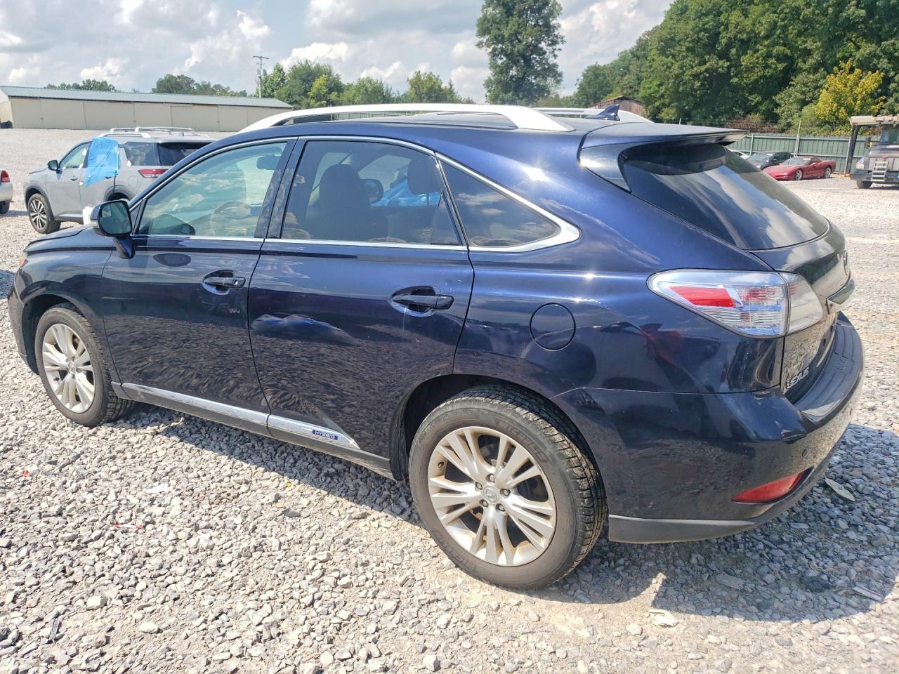 2010 Lexus Rx 450h Синий vin: JTJBC1BA1A2019459