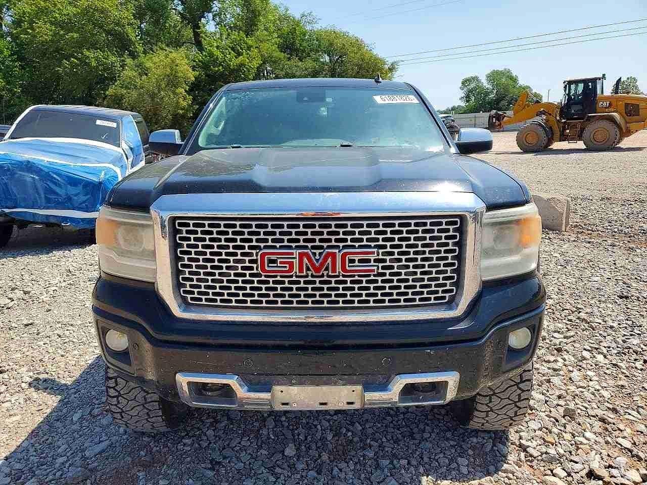 2014 Gmc Sierra K1500 Denali Черный vin: 3GTU2WEC4EG373434