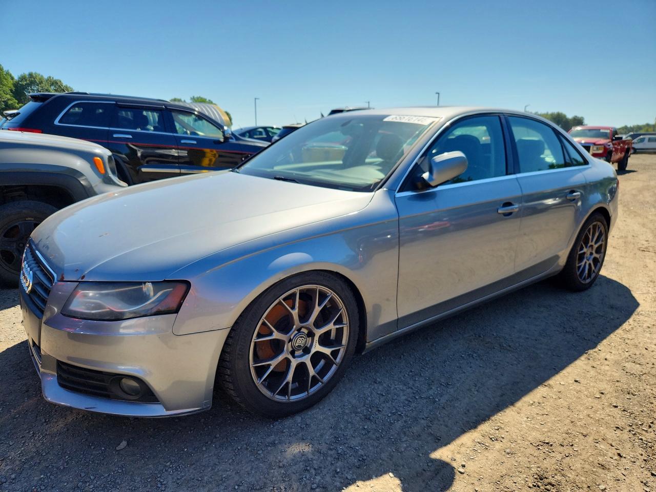 2011 Audi A4 Premium Plus Серебряный vin: WAUFFAFL7BN029000