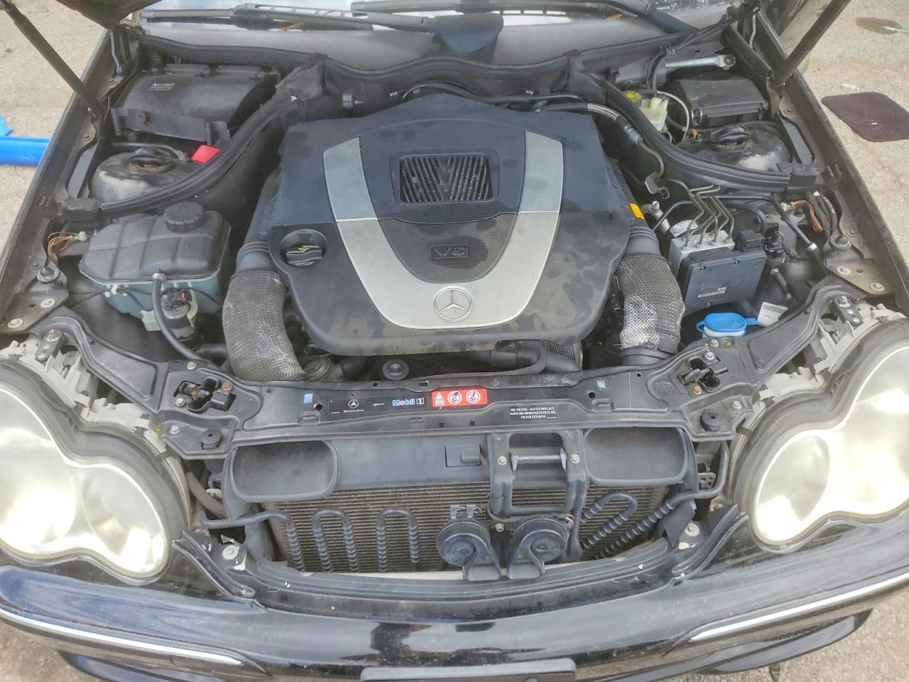 2006 Mercedes-benz C 230 Черный vin: WDBRF52H66F743594