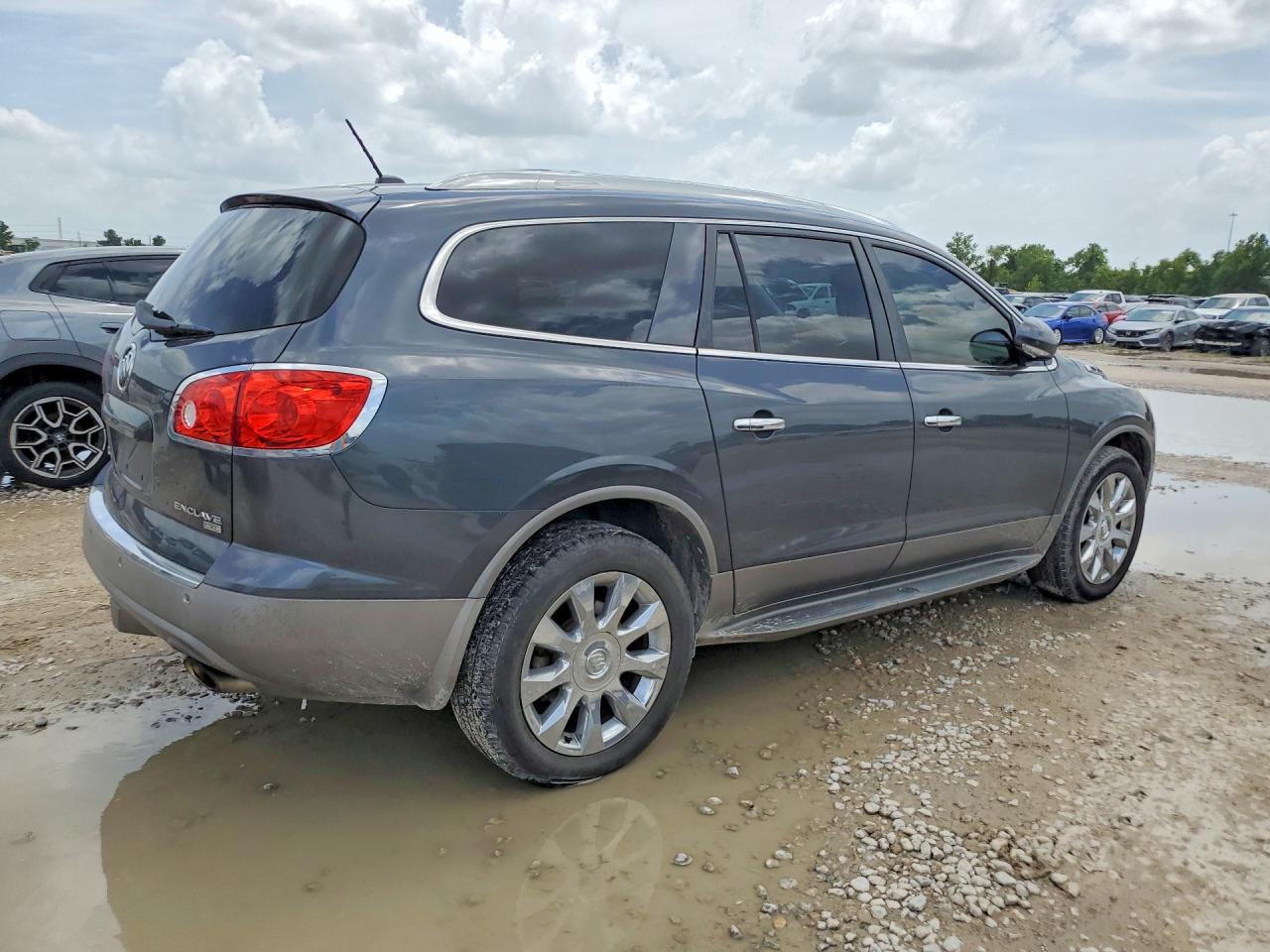 2011 Buick Enclave Cxl Gray vin: 5GAKRCED5BJ260128
