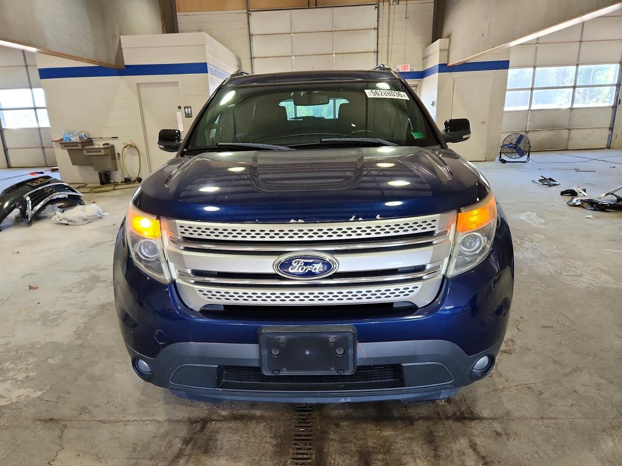 2012 Ford Explorer Xlt Синий vin: 1FMHK8D84CGA55098