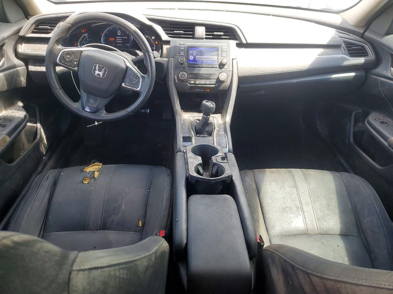 2019 Honda Civic Lx Silver vin: 19XFC2E64KE042515