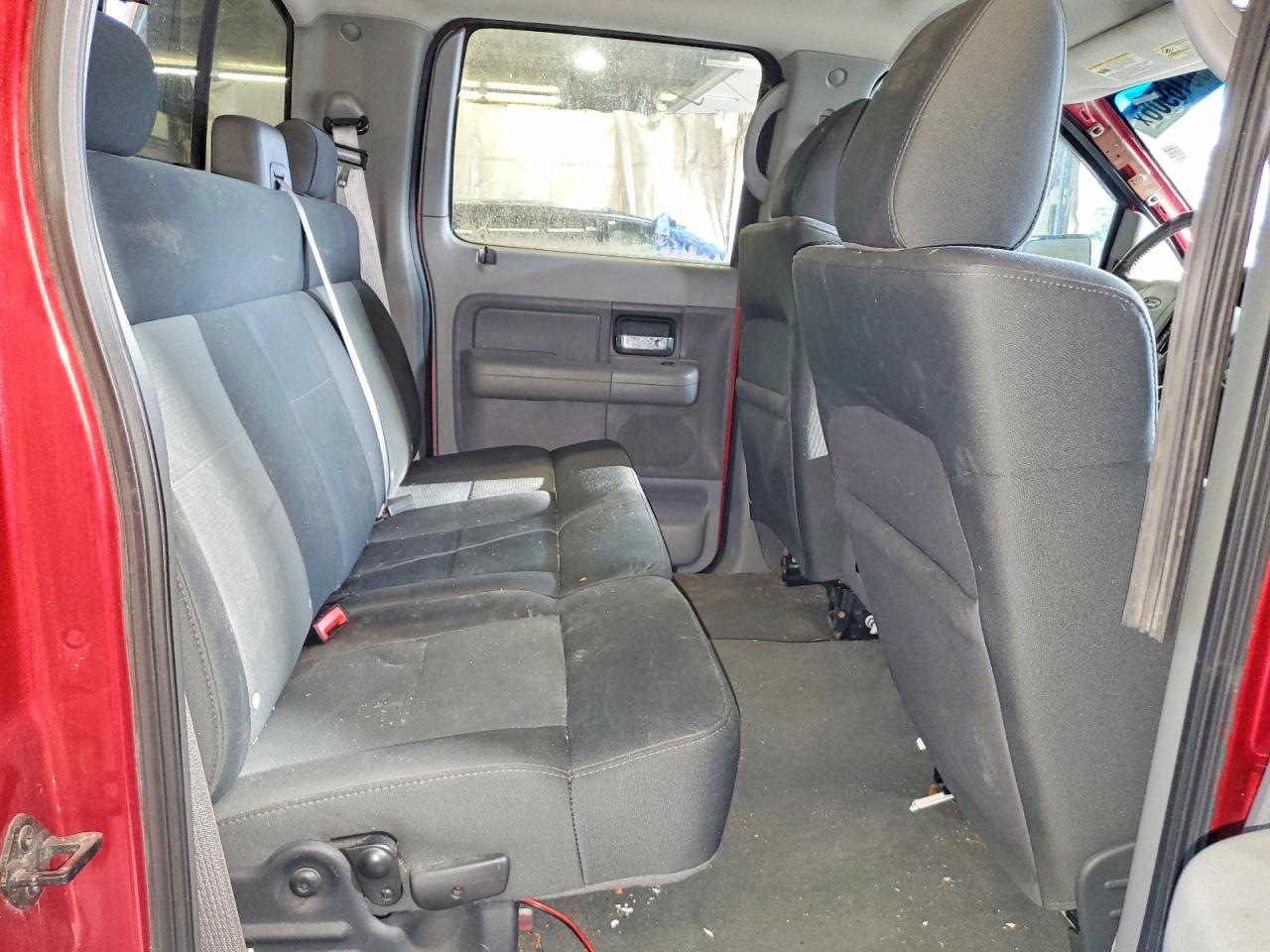 2008 Ford F150 Supercrew Red vin: 1FTPW14VX8FA53418