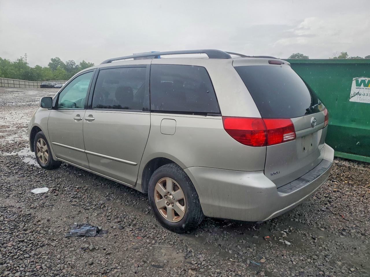 2005 Toyota Sienna Xle 7 Passenger Silver vin: 5TDZA22C95S290380