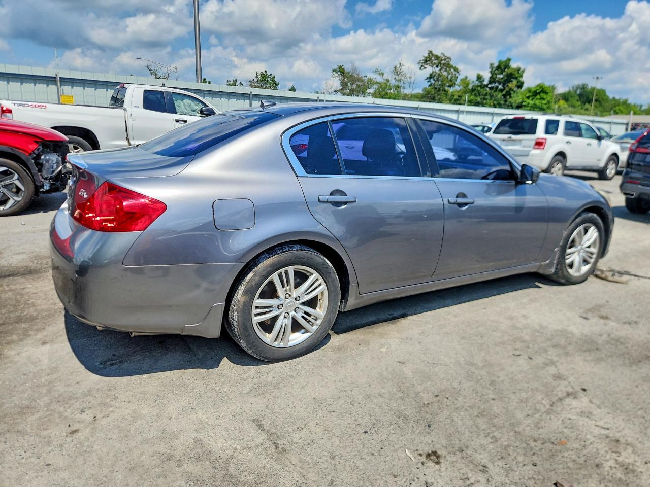 2012 Infiniti G37 Sedan X Gray vin: JN1CV6AR1CM679419