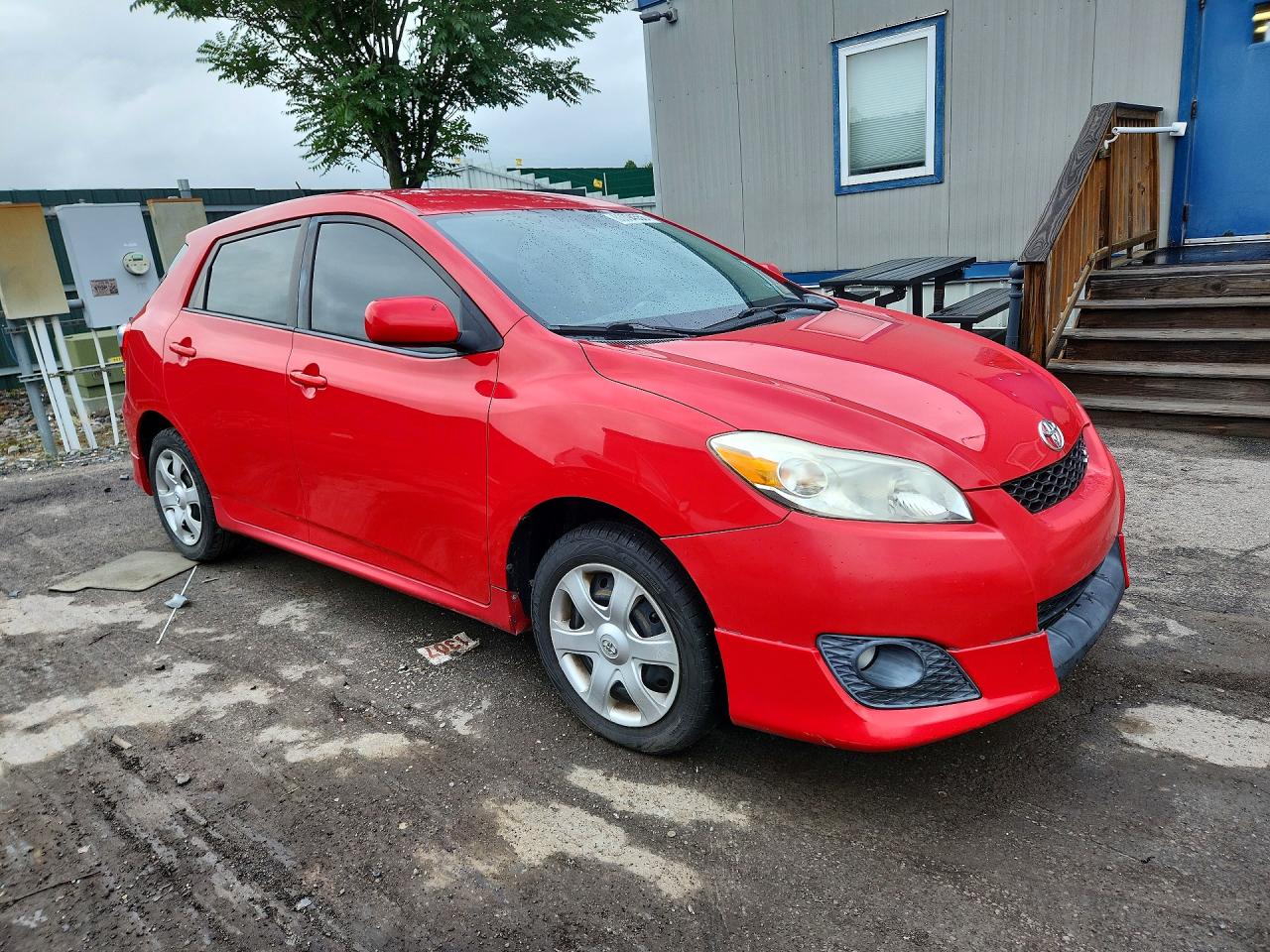 2010 Toyota Corolla Matrix S Red vin: 2T1LE4EE1AC017326