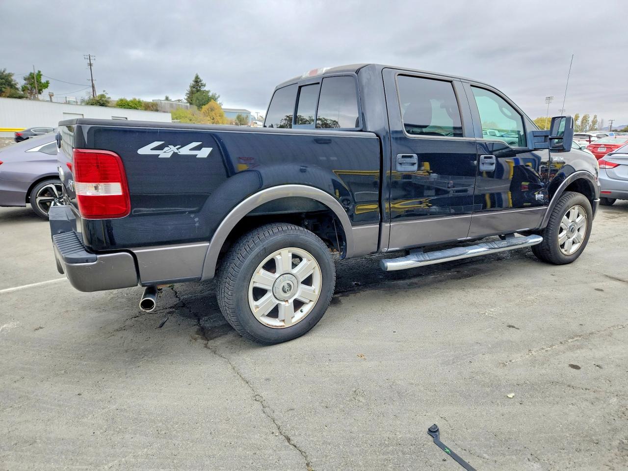 2008 Ford F150 Supercrew Black vin: 1FTPW14508KD88355