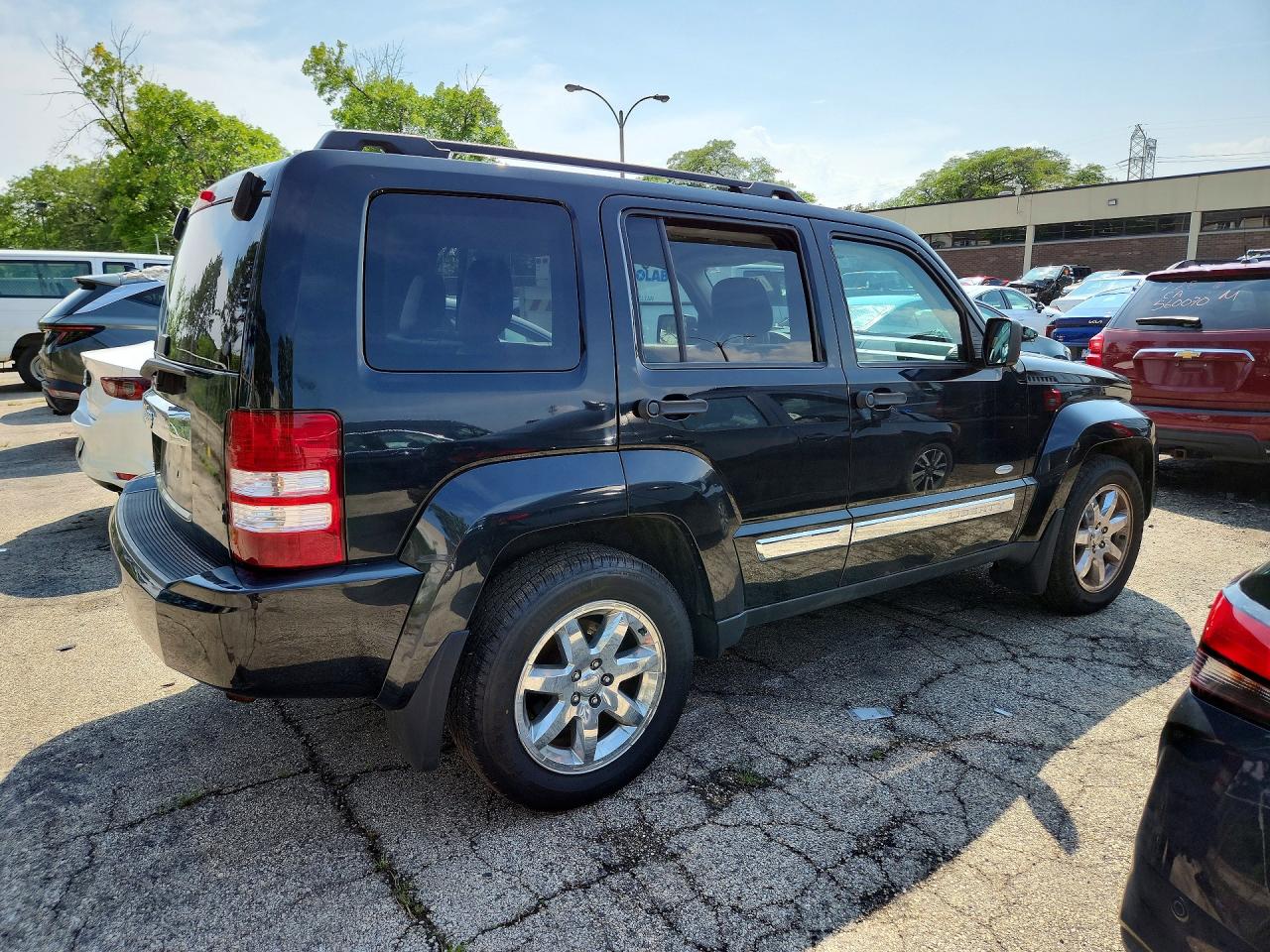 2012 Jeep Liberty Sport Black vin: 1C4PJMAK6CW200787