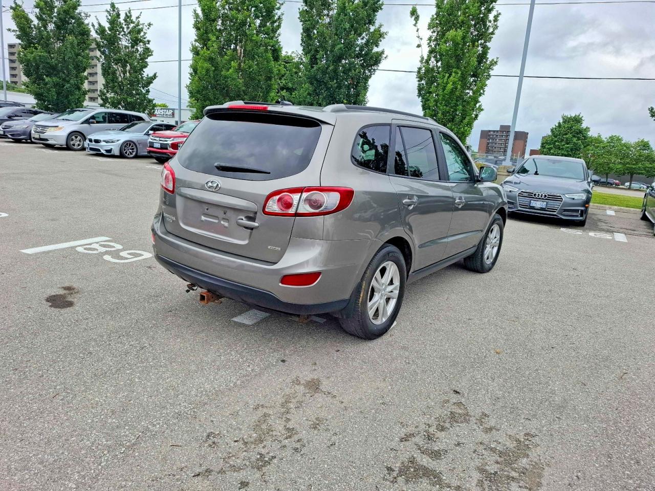 2012 Hyundai Santa Fe Gls Gray vin: 5XYZGDAG4CG129637