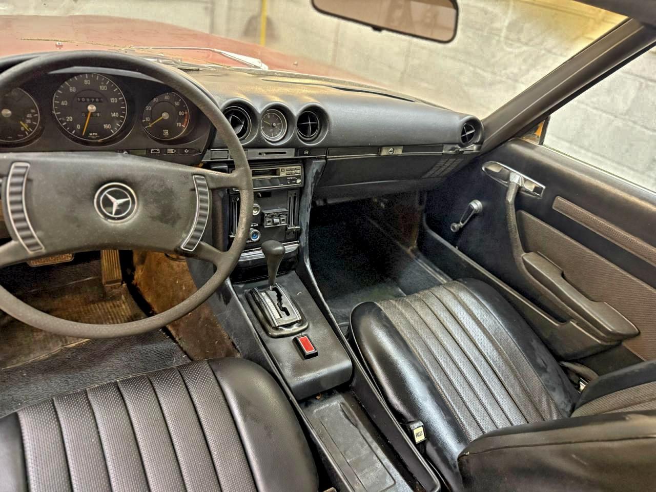 1972 Mercedes Benz 350sl Red vin: 10704412001287