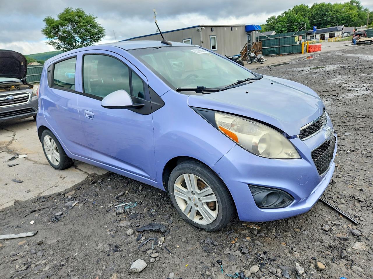 2014 Chevrolet Spark Ls Purple vin: KL8CB6S92EC587614