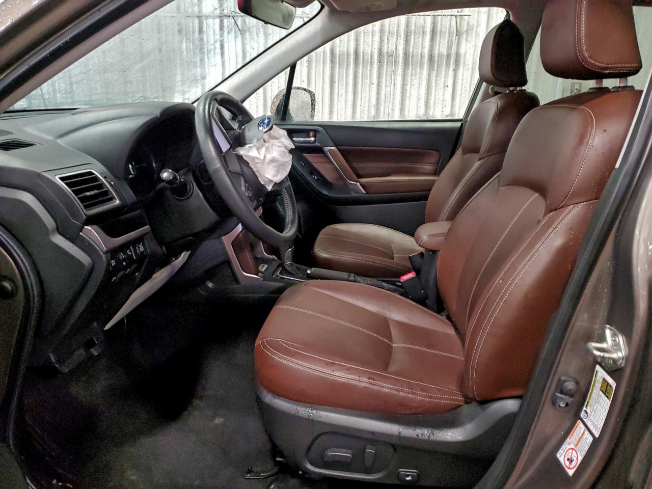 2017 Subaru Forester 2.5i Touring Brown vin: JF2SJAWC6HH512082
