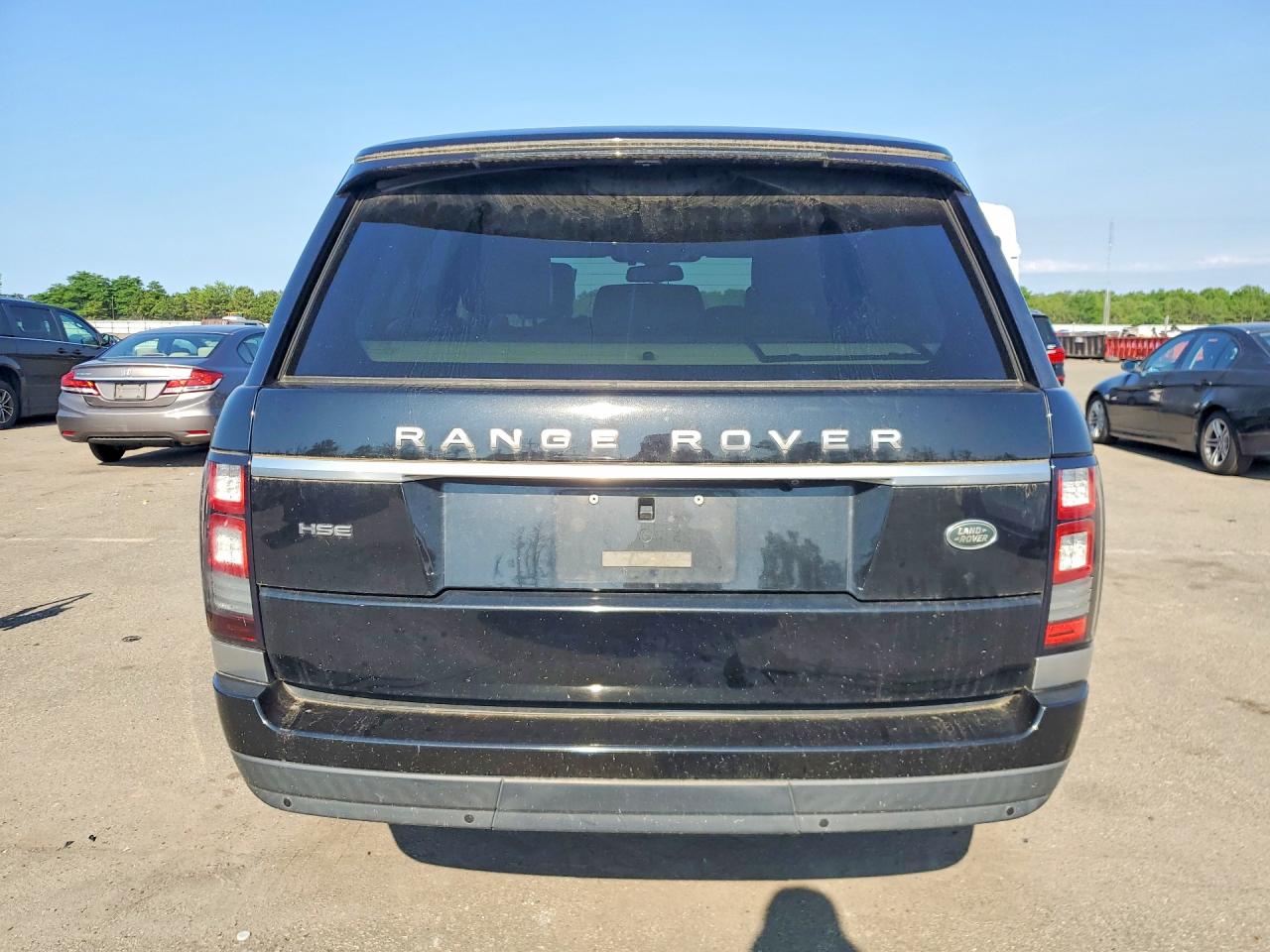 2014 Land Rover Range Rover Hse Black vin: SALGS2WF1EA189803