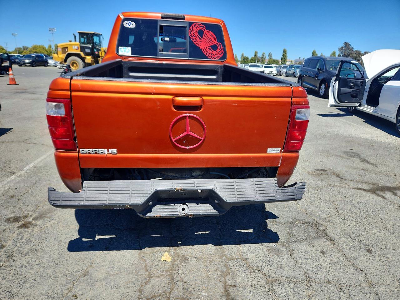 2004 Ford Ranger Orange vin: 1FTYR10U54PA28617
