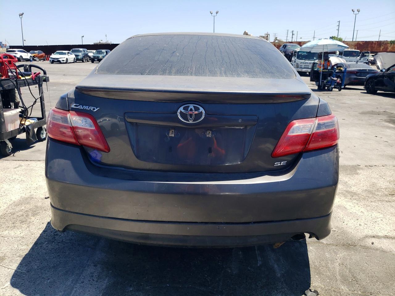 2008 Toyota Camry Se Gray vin: 4T1BE46K28U260393