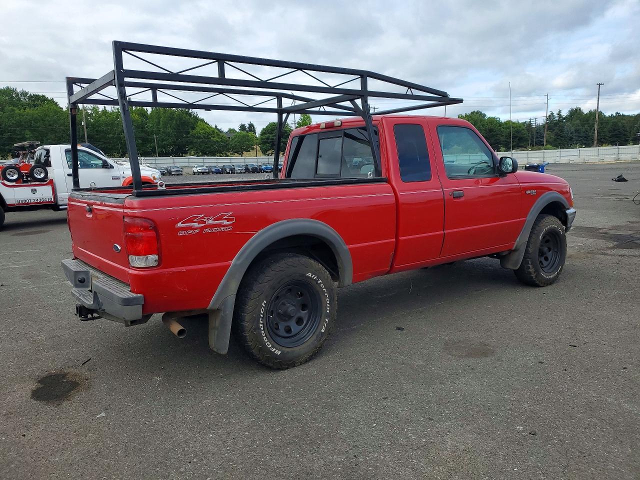 2000 Ford Ranger Super Cab Red vin: 1FTZR15X8YPA82099