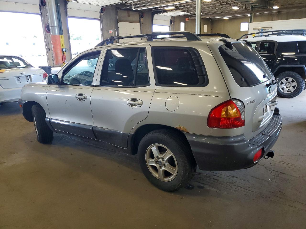 2003 Hyundai Santa Fe Gls Серебряный vin: KM8SC73D43U455093
