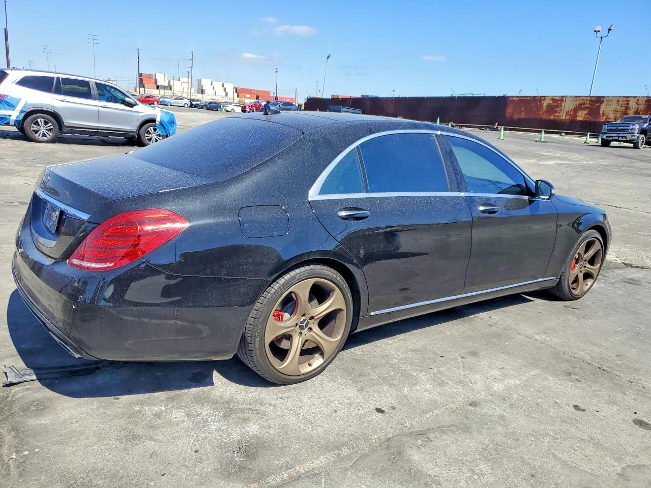 2015 Mercedes-benz S 550 Black vin: WDDUG8CB8FA118511