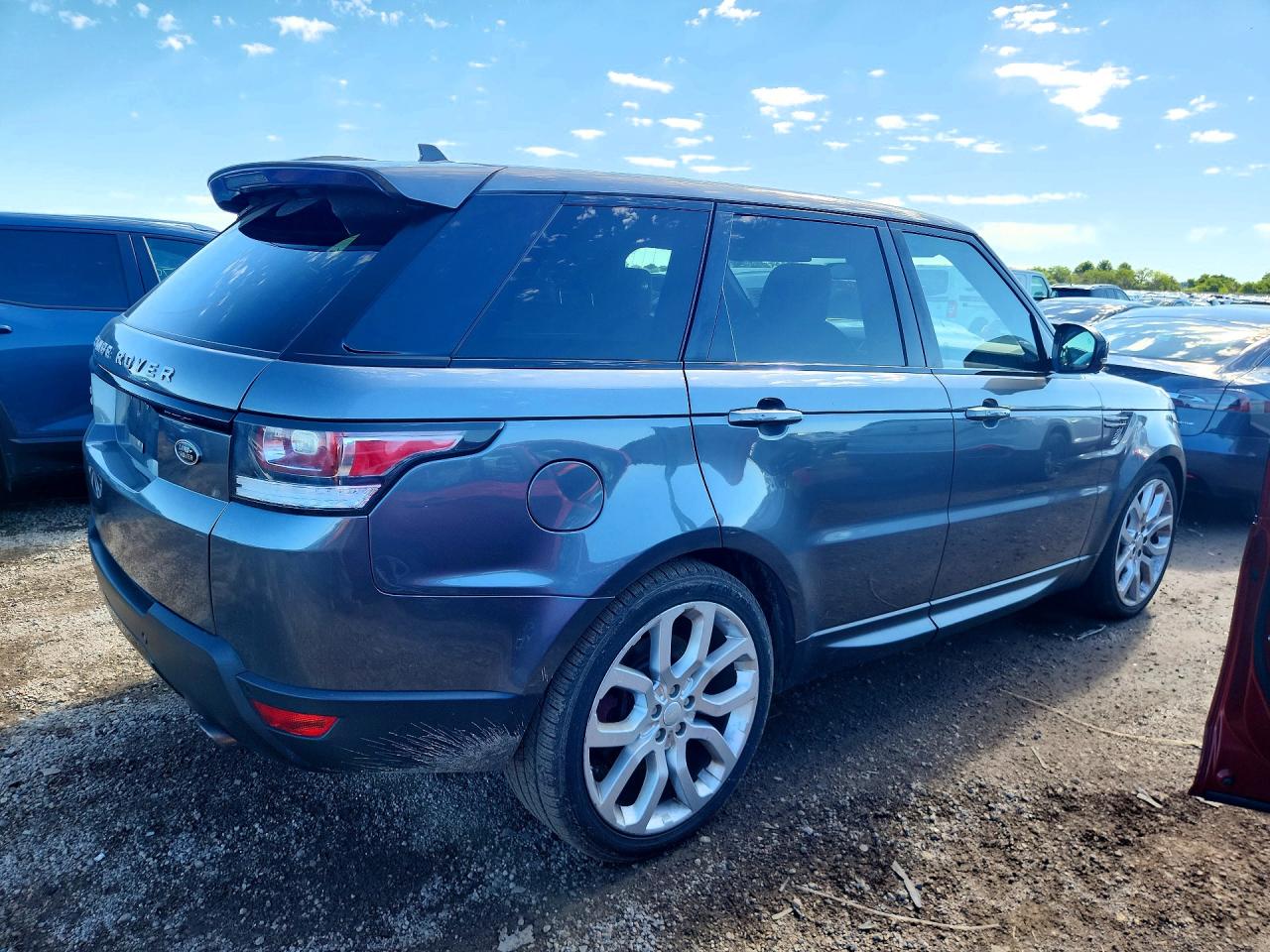 2015 Land Rover Range Rover Sport Sc Gray vin: SALWR2TFXFA619762