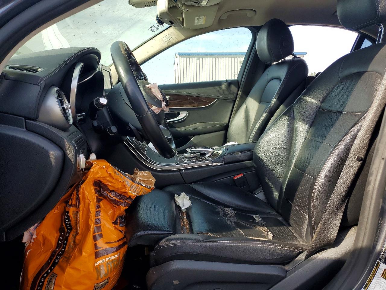 2015 Mercedes-benz C 300 Gray vin: 55SWF4JB6FU083393