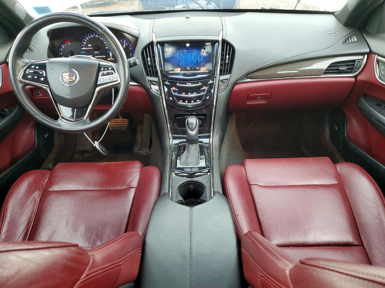 2014 Cadillac Ats Luxury White vin: 1G6AH5RX8E0106958