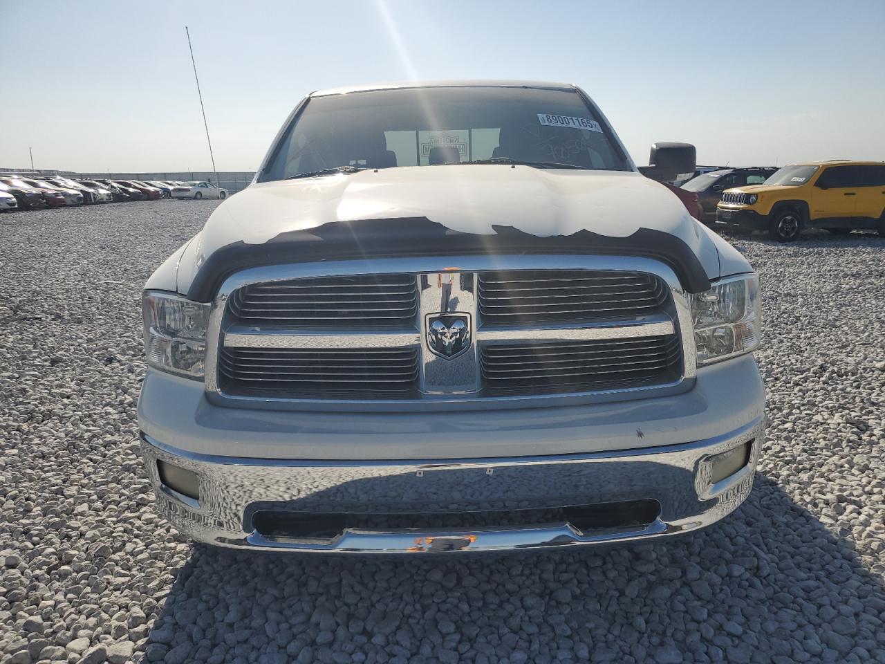 2009 Dodge Ram 1500 White vin: 1D3HV13T49S705067