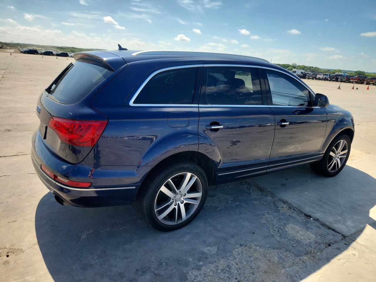 2013 Audi Q7 Premium Plus Blue vin: WA1LGAFE5DD015085