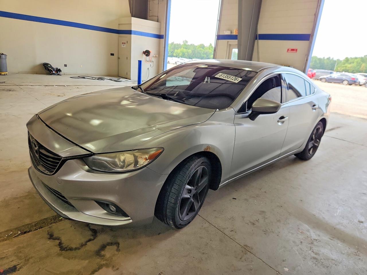 2014 Mazda 6 Grand Touring Серебряный vin: JM1GJ1W62E1121479