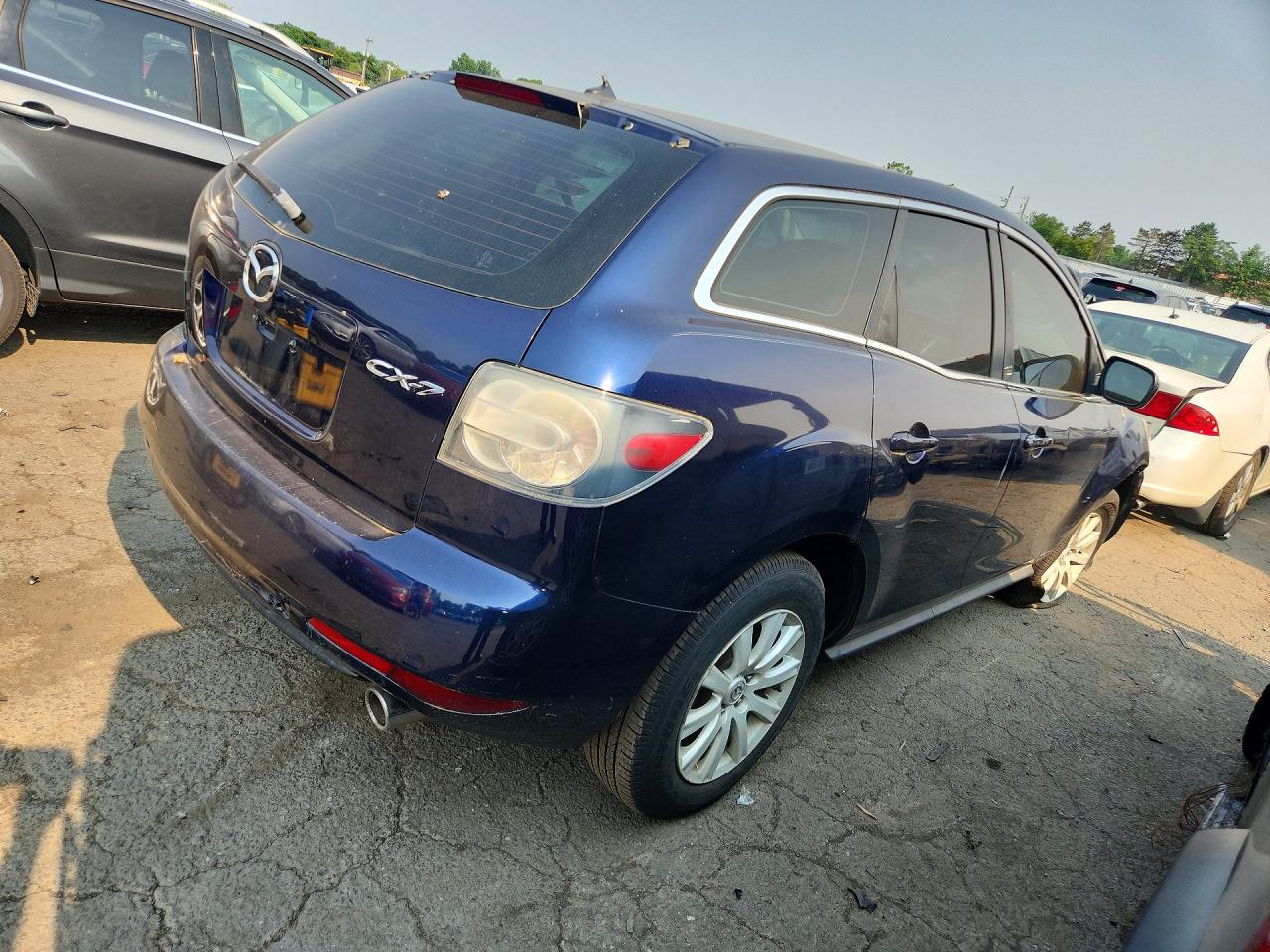2010 Mazda Cx-7 Blue vin: JM3ER2W57A0319639