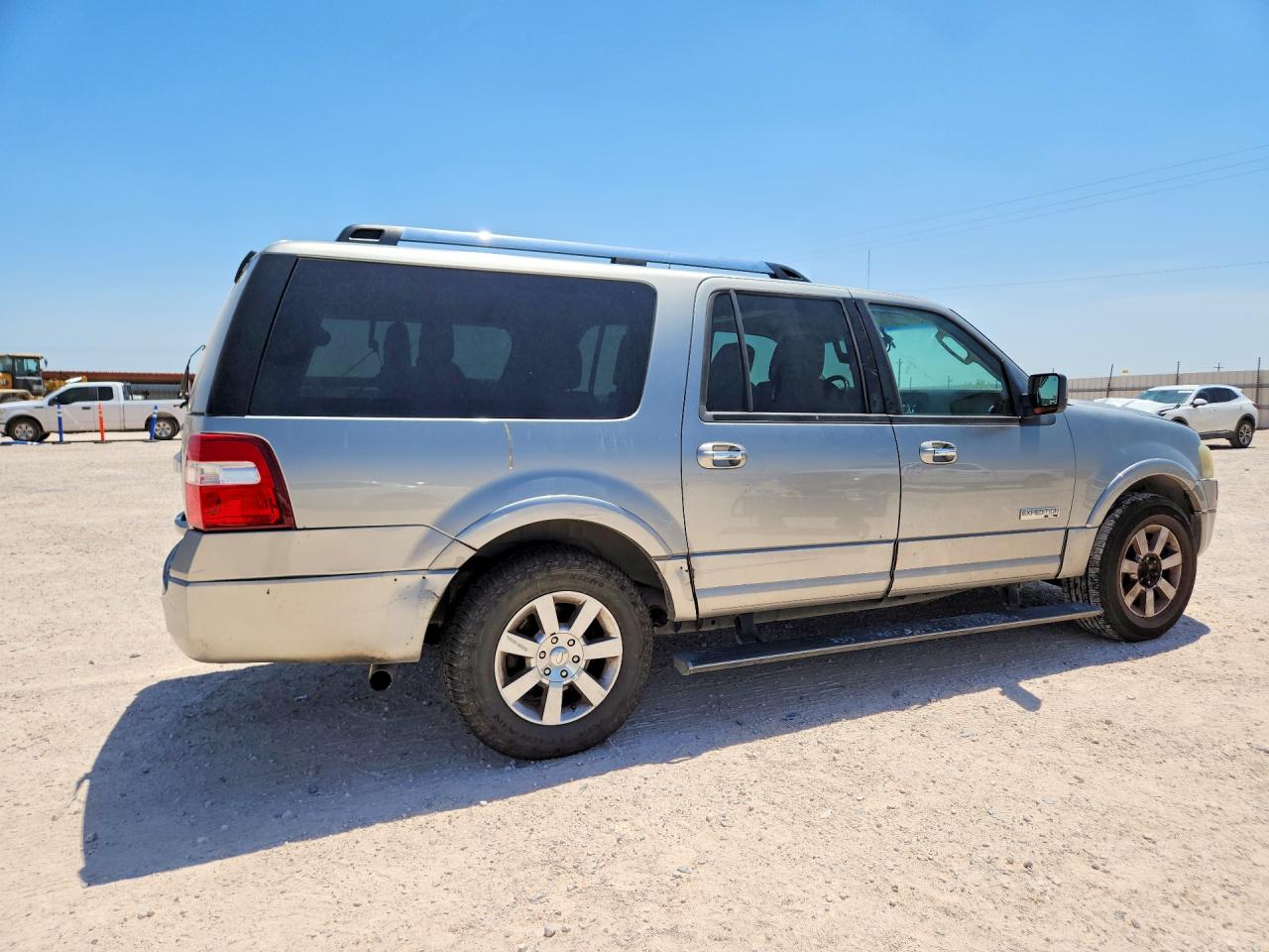 2008 Ford Expedition El Limited Silver vin: 1FMFK19548LA43772
