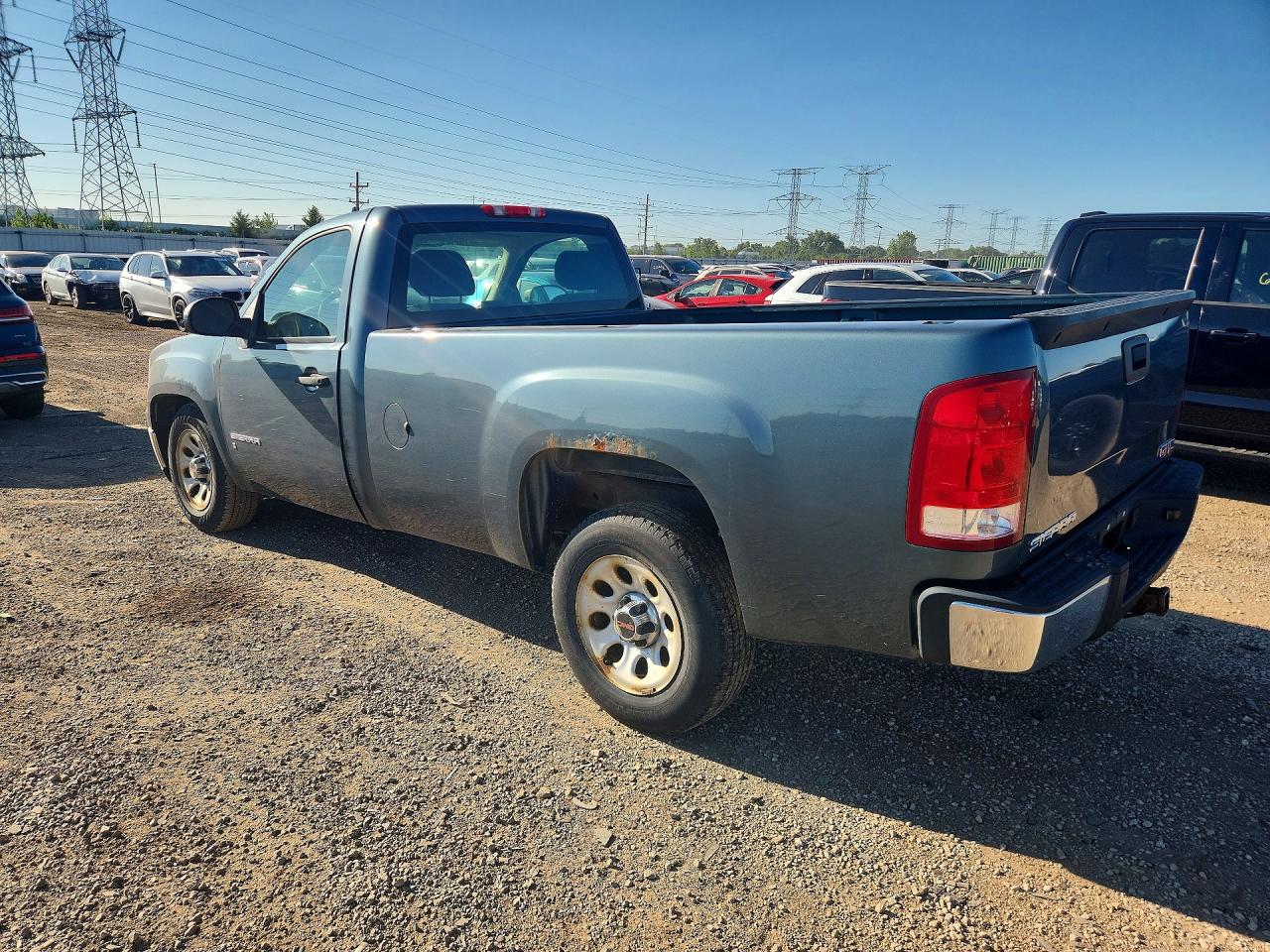2008 Gmc Sierra C1500 Синий vin: 1GTEC14X98Z113995
