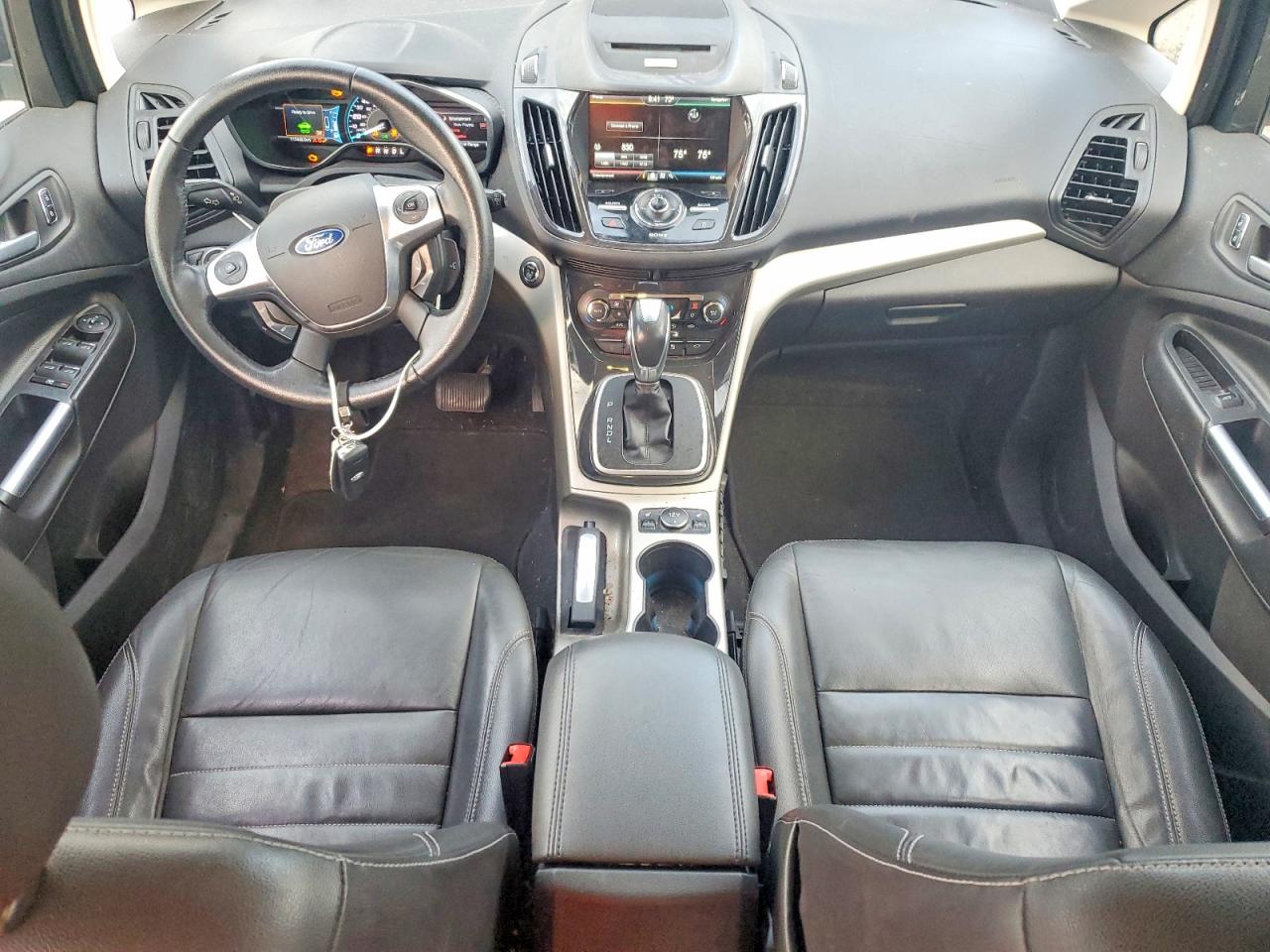 2015 Ford C-max Premium Sel Black vin: 1FADP5CU5FL118440