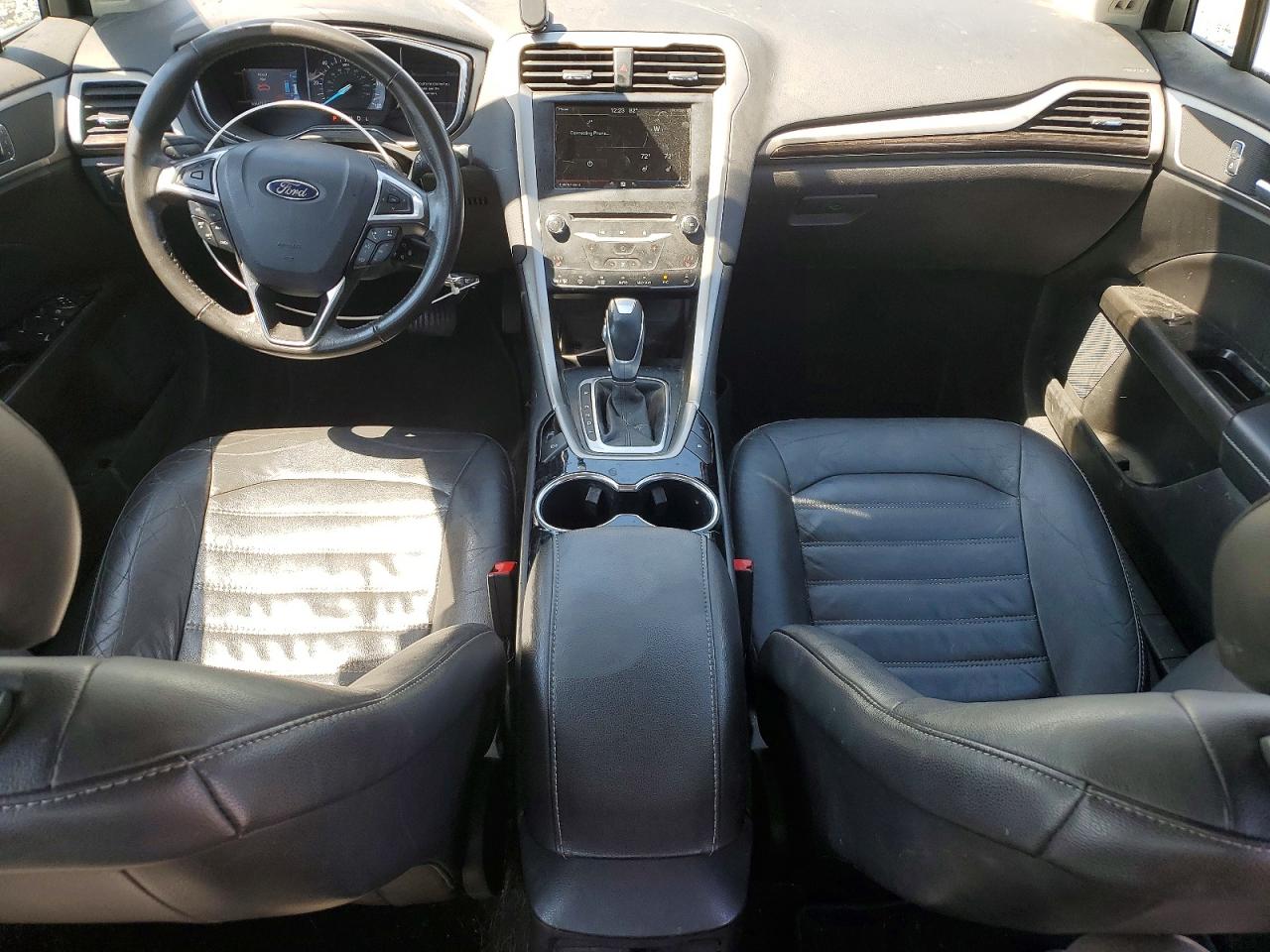2014 Ford Fusion Se Phev White vin: 3FA6P0PU8ER248072