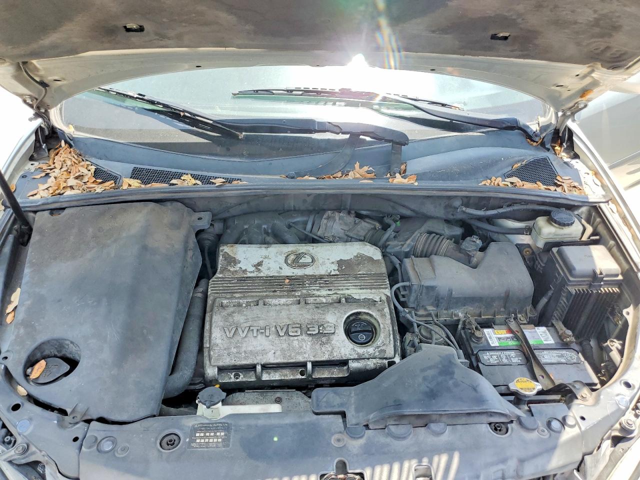2005 Lexus Rx 330 Silver vin: 2T2GA31U05C020367