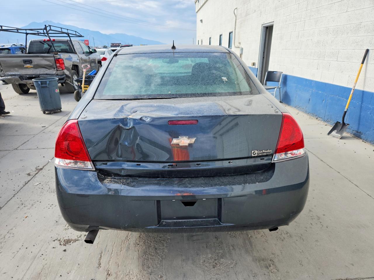 2013 Chevrolet Impala Lt Gray vin: 2G1WB5E38D1125187