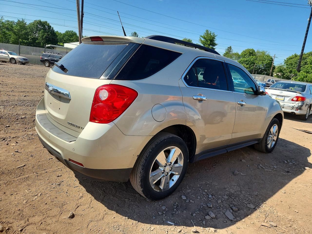 2013 Chevrolet Equinox Lt Beige vin: 1GNALPEK2DZ107705