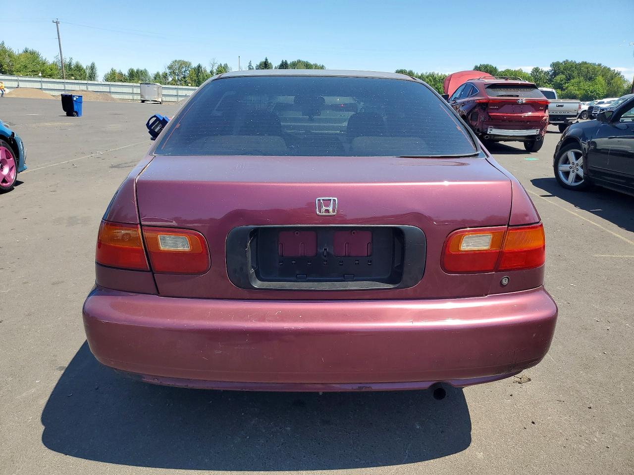 1994 Honda Civic Lx Purple vin: 1HGEG8558RL006307