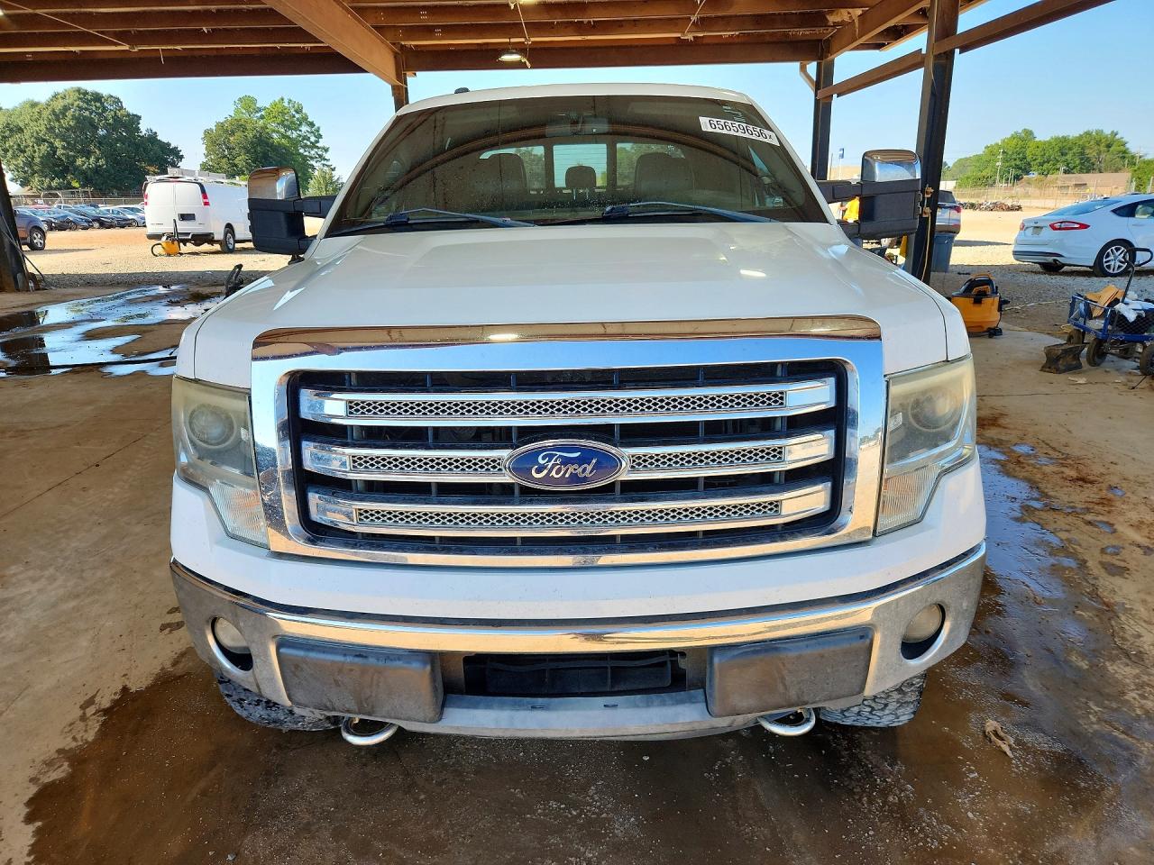 2013 Ford F150 Supercrew White vin: 1FTFW1ET8DKD14698