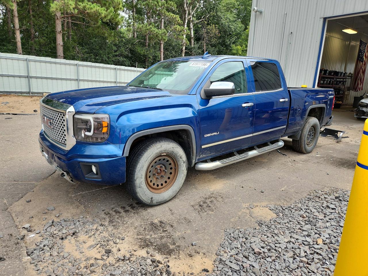 2015 Gmc Sierra K1500 Denali Blue vin: 3GTU2WEJ2FG426177