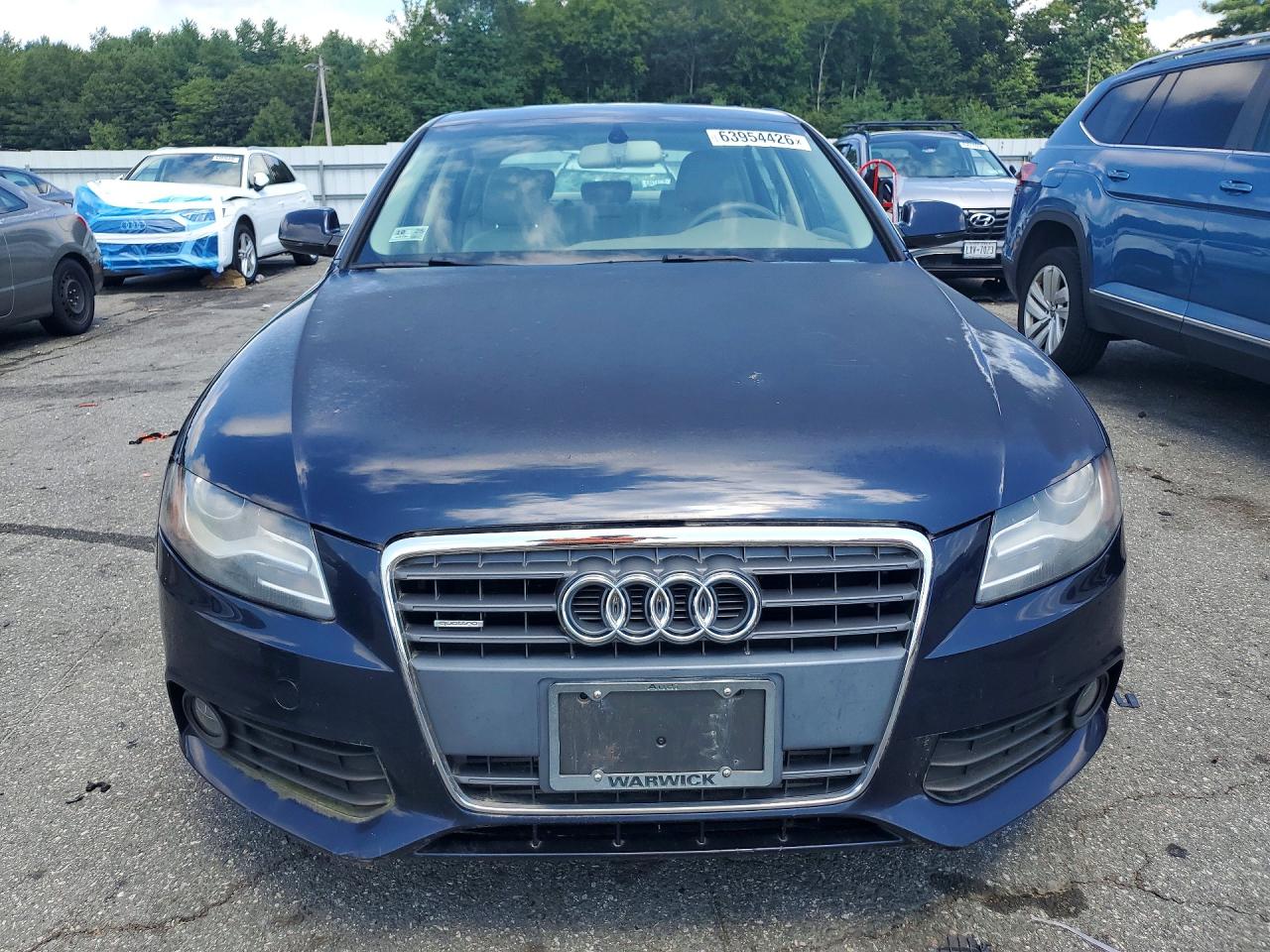 2010 Audi A4 Premium Plus Синий vin: WAUFFAFL8AN014360