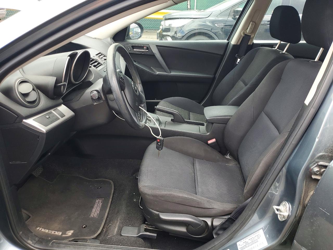 2012 Mazda 3 I Gray vin: JM1BL1UF8C1676229