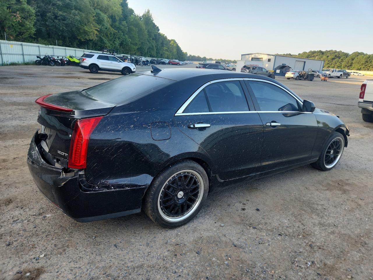 2013 Cadillac Ats Gray vin: 1G6AA5RX5D0170734
