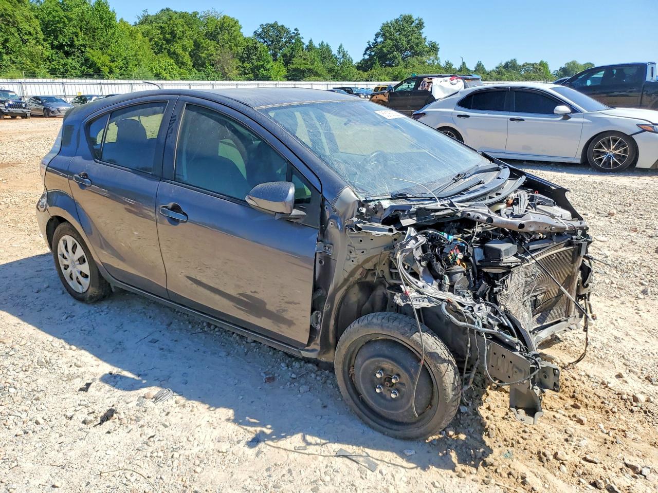 2013 Toyota Prius C One Gray vin: JTDKDTB38D1540010